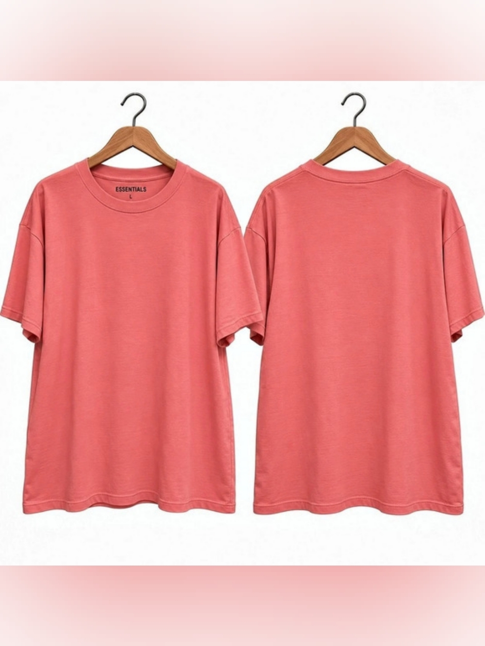 Essentials Fear of God T-Shirt – Large | New | Coral